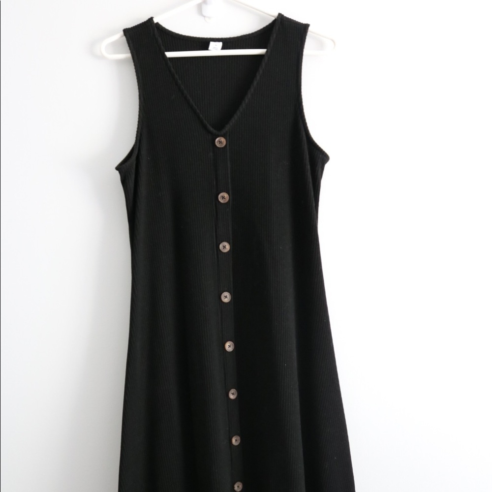Old Navy ribbed midi dress